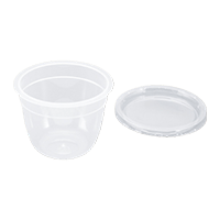 FREEDOM 製菓資材 プリンカップ プリンフタツキ 130 F0054 蓋付