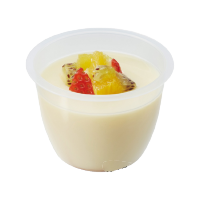 FREEDOM 製菓資材 プリンカップ プリンフタツキ 115 F0157 蓋付