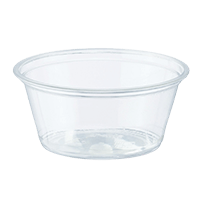 HEIKO 製菓資材 透明カップ A-PET 3.25オンス 浅型 口径74mm 透明