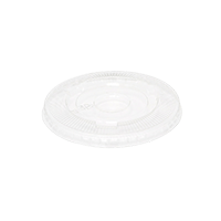 HEIKO 透明カップ A-PET 平蓋 口径92mm用 穴無 透明