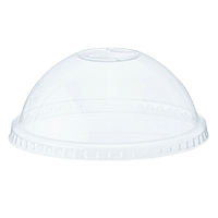 HEIKO 透明カップ A-PET ドーム蓋 口径92mm用 穴無 透明