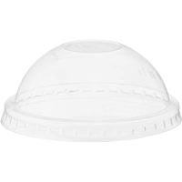 HEIKO 透明カップ A-PET ドーム蓋 口径74mm用 穴無 透明