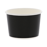 HEIKO 製菓資材 アイスカップ 3.5オンス(150ml) 76-150ブラック