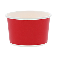 HEIKO 製菓資材 アイスカップ 5オンス(200ml) 86-200レッド