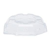 シーピー化成 製菓資材 フルーツ・スイーツ容器 COPNアクア八角 9(130ml) 嵌合蓋