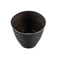 リスパック デザート容器 バイオフィネオ 本体 FWS76-150 H09T011 クロ