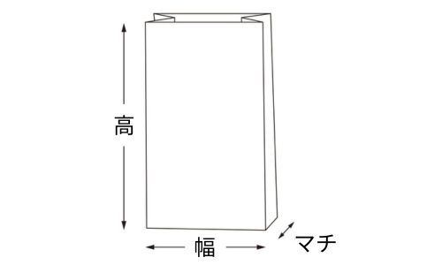 角底袋サイズ