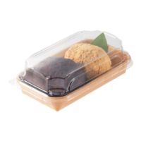 高蓋ペーパーフードトレー