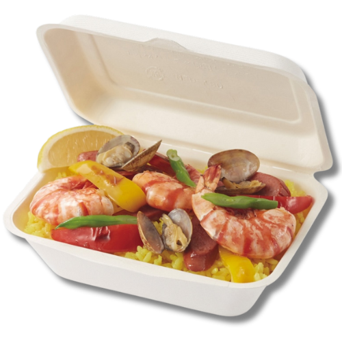 HEIKO 食品容器 業務用バガス フードパックC NFD180 50枚