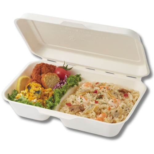 HEIKO 食品容器 業務用バガス フードパックC NFD235 50枚