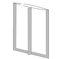 ガス袋　合掌貼　Pタイプ