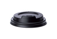 紙コップ 断熱カップ 4オンス用 フタ 黒 50個