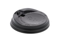 EIKO 紙コップ 断熱カップ 8オンス用蓋 口径80mm用 ブラック 50個