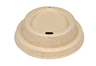 紙コップ ドリンキングフタ 90口径対応 茶 50個