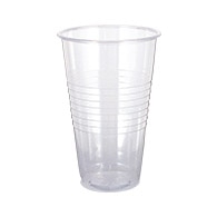 HEIKO プラスチックカップ 9オンス 口径80mm 透明 100個