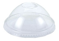 HEIKO 透明カップ A-PET ドーム蓋 口径98mm用 穴付 透明 50個
