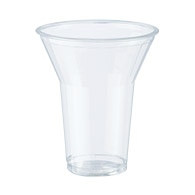 HEIKO 製菓資材 透明カップ A-PET 10オンス デザート深型 口径95mm 透明 50個