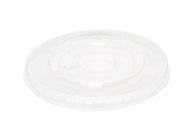 HEIKO 透明カップ A-PET 平蓋 口径92mm用 穴無 透明 50個